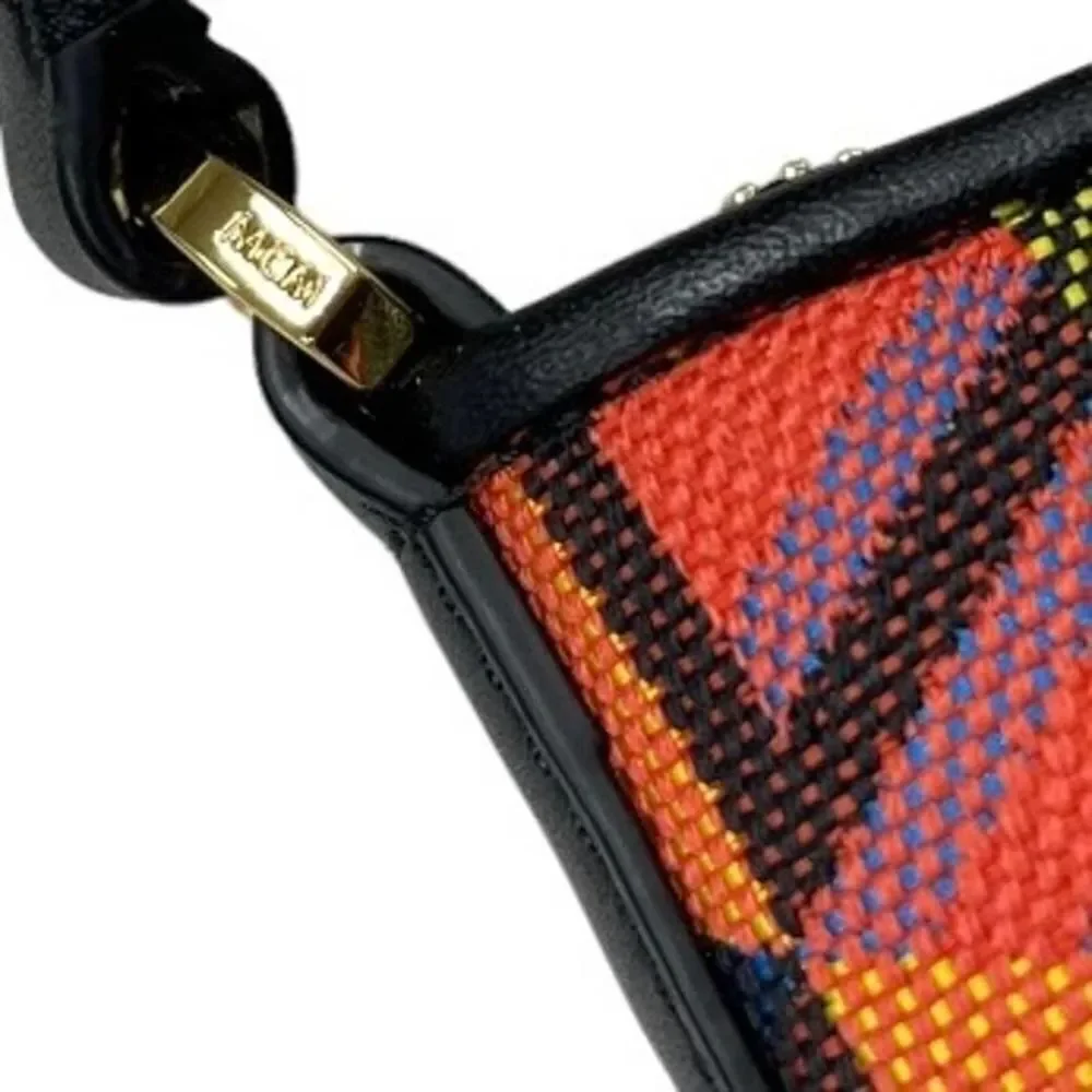 MCM Mini Cubic Monogram Shoulder Bag Purse New - Picture 4 of 9